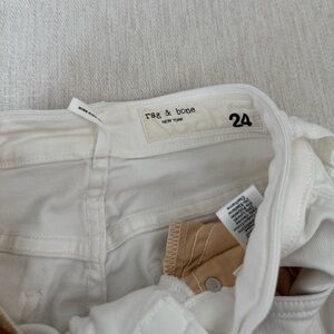 Rag & Bone white jeans